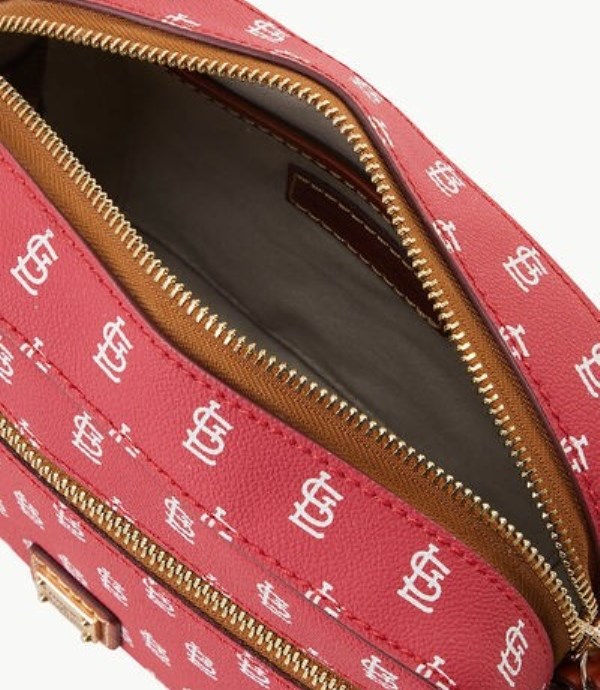 Red Dooney And Bourke MLB Cardinals Camera Zip Women's Crossbody Bags | 67AWSJIHV