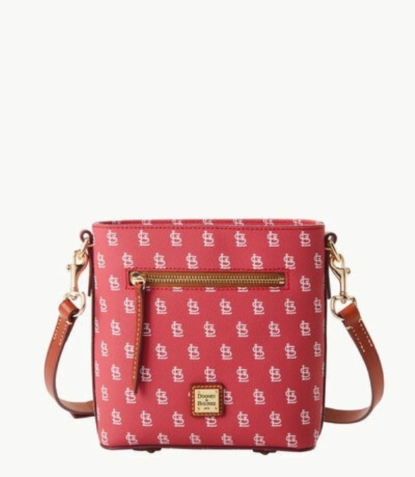 Red Dooney And Bourke MLB Cardinals Small Zip Women\'s Crossbody Bags | 02RUIKWZX