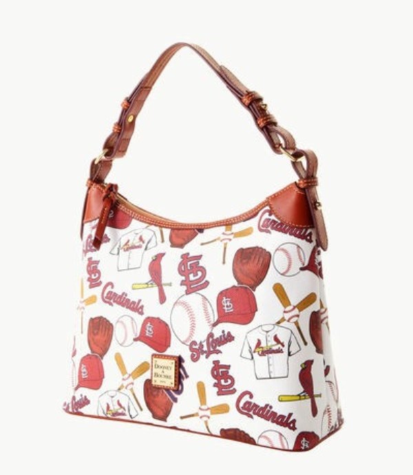 Red Dooney And Bourke MLB Cardinals Women's Hobo Bag | 14LKNBIAF