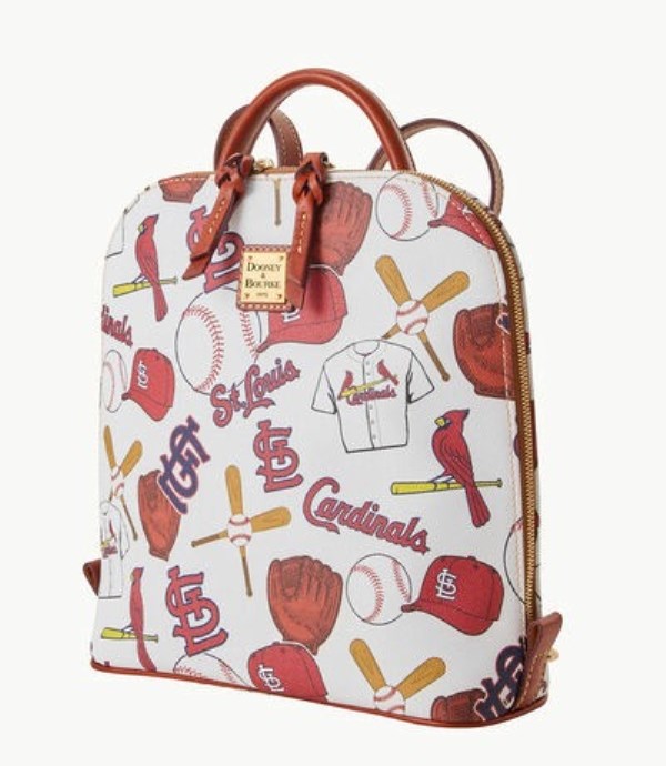 Red Dooney And Bourke MLB Cardinals Zip Pod Women's Backpacks | 01STZVDOW