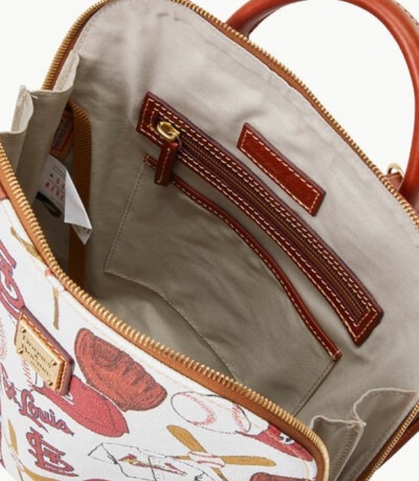 Red Dooney And Bourke MLB Cardinals Zip Pod Women's Backpacks | 01STZVDOW