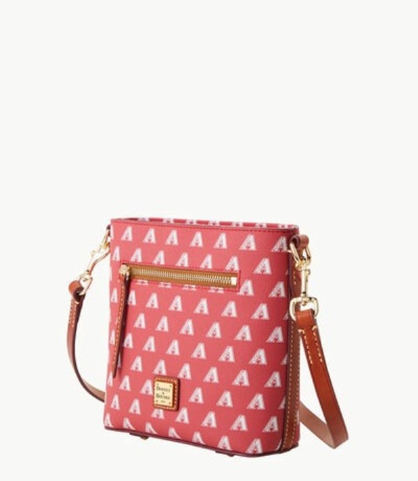 Red Dooney And Bourke MLB Diamondbacks Small Zip Women's Crossbody Bags | 38BWEVOYM