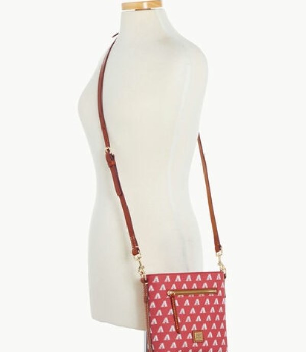 Red Dooney And Bourke MLB Diamondbacks Small Zip Women's Crossbody Bags | 38BWEVOYM