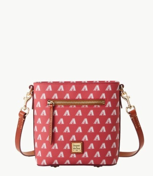 Red Dooney And Bourke MLB Diamondbacks Small Zip Women\'s Crossbody Bags | 38BWEVOYM