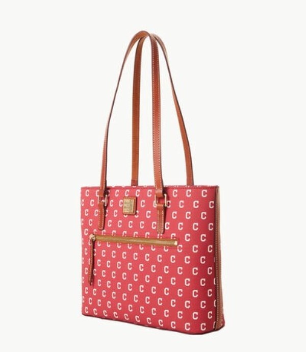 Red Dooney And Bourke MLB Indians Women's Shopper Bag | 93HEWKMFL