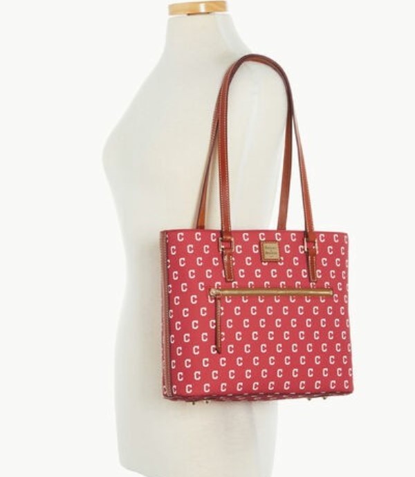 Red Dooney And Bourke MLB Indians Women's Shopper Bag | 93HEWKMFL