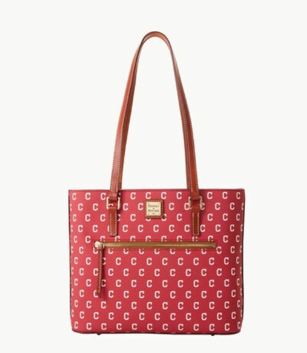 Red Dooney And Bourke MLB Indians Women\'s Shopper Bag | 93HEWKMFL