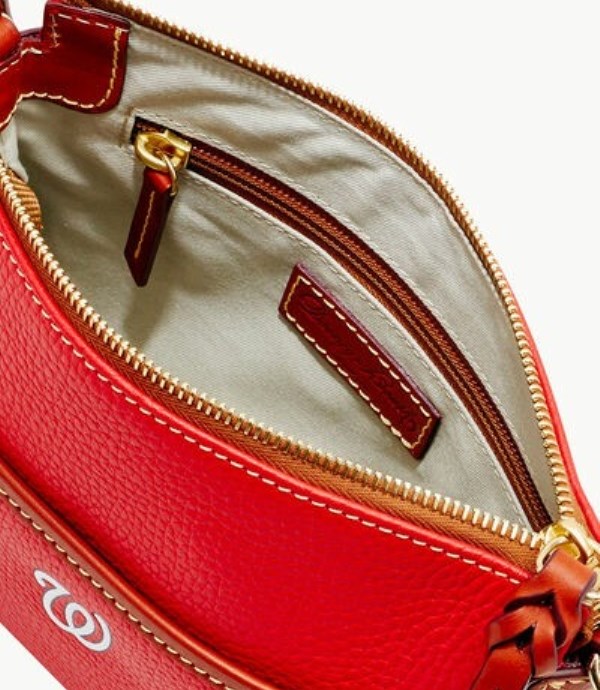 Red Dooney And Bourke MLB Nationals Ginger Women's Crossbody Bags | 37OYFDSGL