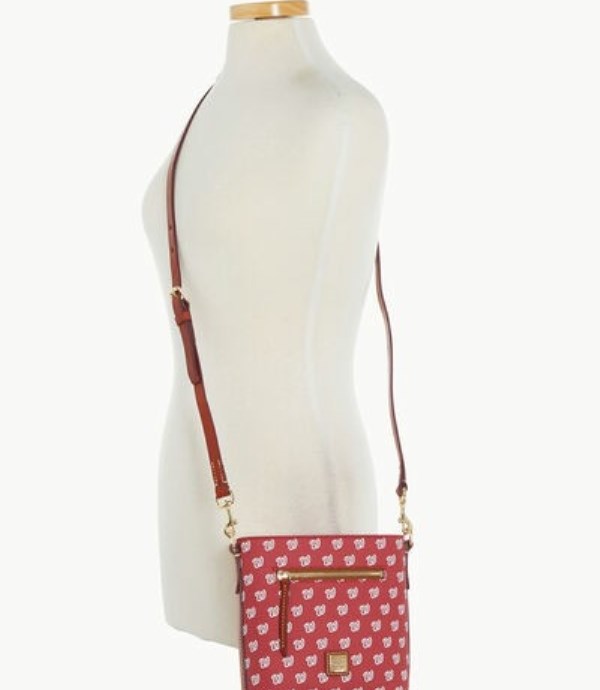 Red Dooney And Bourke MLB Nationals Small Zip Women's Crossbody Bags | 10OVJWEYT