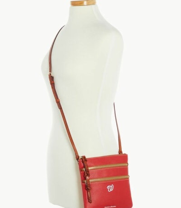 Red Dooney And Bourke MLB Nationals Women's Crossbody Bags | 25LFMODPZ