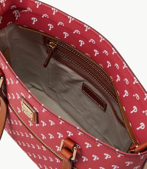 Red Dooney And Bourke MLB Phillies Women's Shopper Bag | 80JVCGZDS