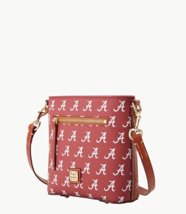 Red Dooney And Bourke NCAA Alabama Small Zip Women's Crossbody Bags | 56ULOCBYF