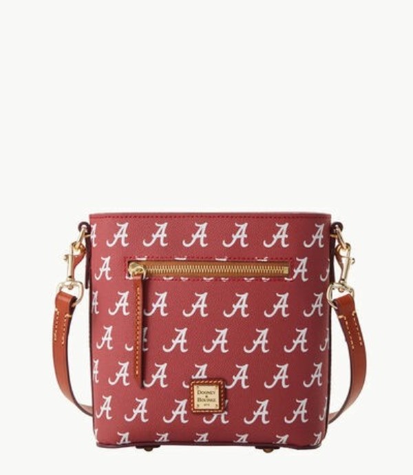 Red Dooney And Bourke NCAA Alabama Small Zip Women\'s Crossbody Bags | 56ULOCBYF