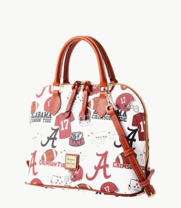 Red Dooney And Bourke NCAA Alabama Zip Zip Women's Satchel Bags | 36QHDWXOB