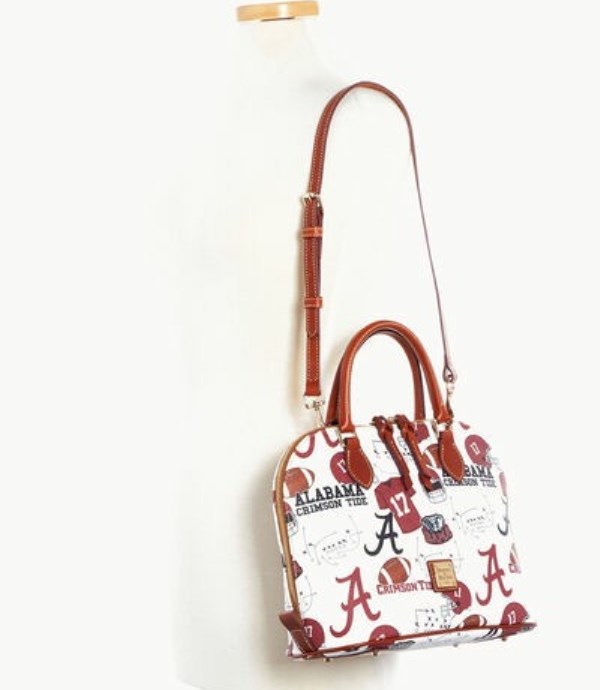 Red Dooney And Bourke NCAA Alabama Zip Zip Women's Satchel Bags | 36QHDWXOB