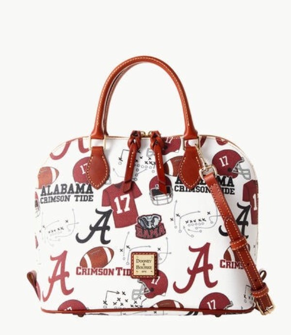 Red Dooney And Bourke NCAA Alabama Zip Zip Women\'s Satchel Bags | 36QHDWXOB