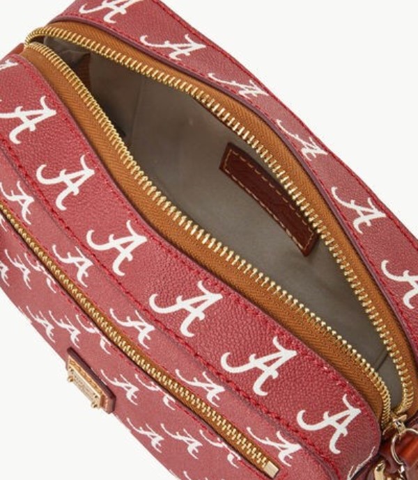 Red Dooney And Bourke NCAA University Of Alabama Camera Zip Women's Crossbody Bags | 20OCEPQWZ