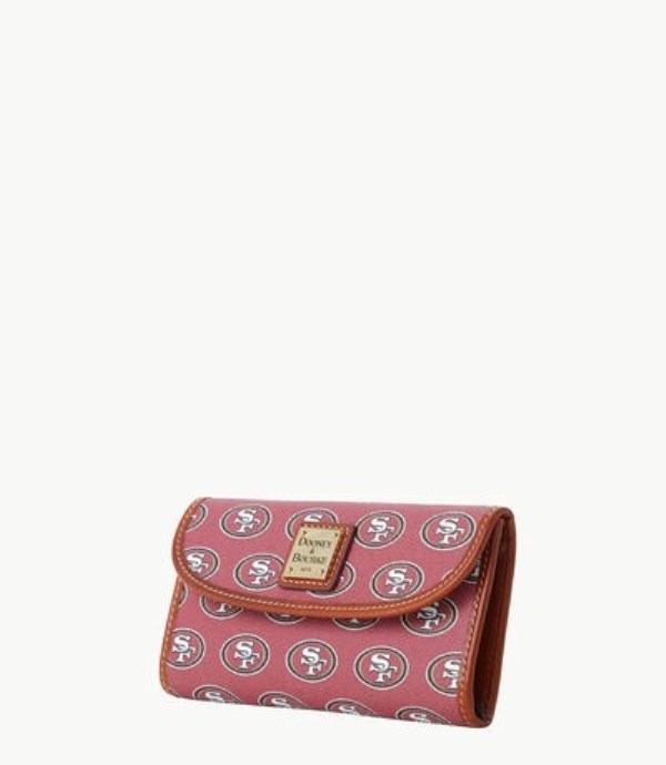 Red Dooney And Bourke NFL 49ers Continental Women's Clutch Bag | 35XYDUWQM