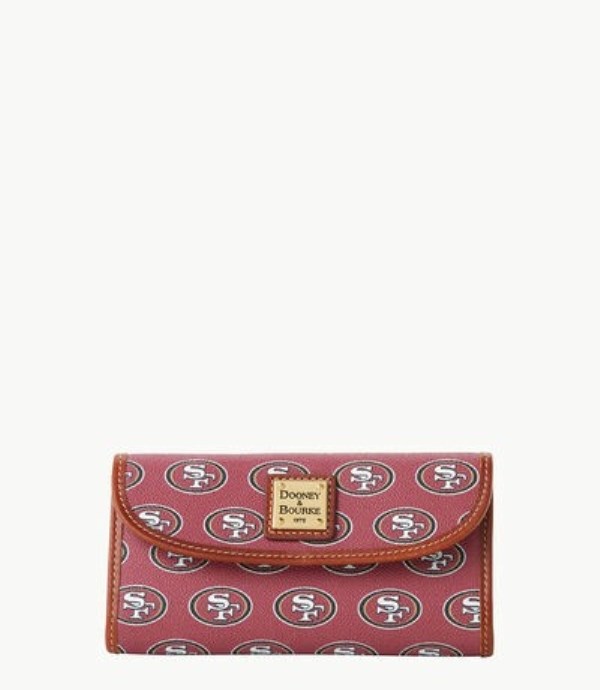 Red Dooney And Bourke NFL 49ers Continental Women\'s Clutch Bag | 35XYDUWQM