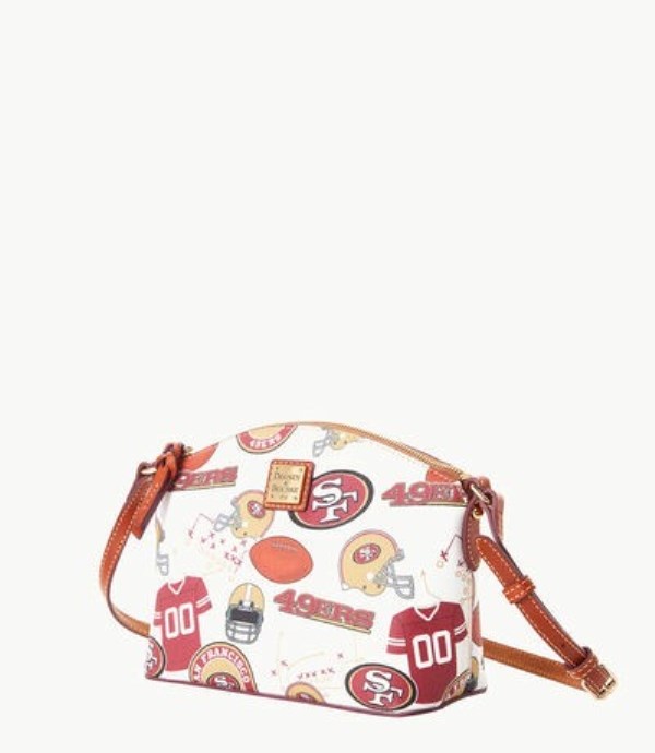 Red Dooney And Bourke NFL 49ers Suki Women's Crossbody Bags | 81GUZITDC