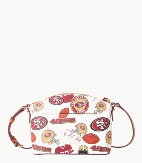 Red Dooney And Bourke NFL 49ers Suki Women's Crossbody Bags | 81GUZITDC