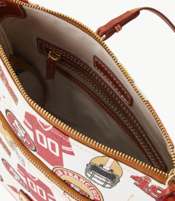 Red Dooney And Bourke NFL 49ers Women's Crossbody Bags | 05HTEPCBK