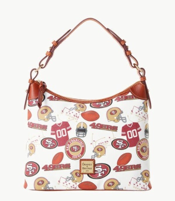 Red Dooney And Bourke NFL 49ers Women\'s Hobo Bag | 72DFWBAZY