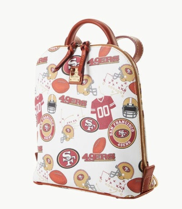 Red Dooney And Bourke NFL 49ers Zip Pod Women's Backpacks | 48WCTEIUJ