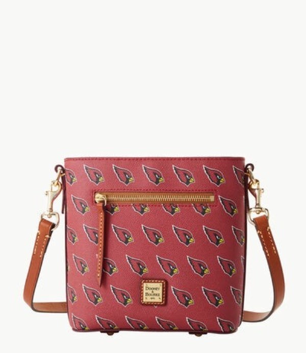 Red Dooney And Bourke NFL Az Cardinals Small Zip Women\'s Crossbody Bags | 52OUXIKYJ