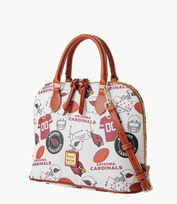 Red Dooney And Bourke NFL Az Cardinals Zip Zip Women's Satchel Bags | 74OUFLVZQ