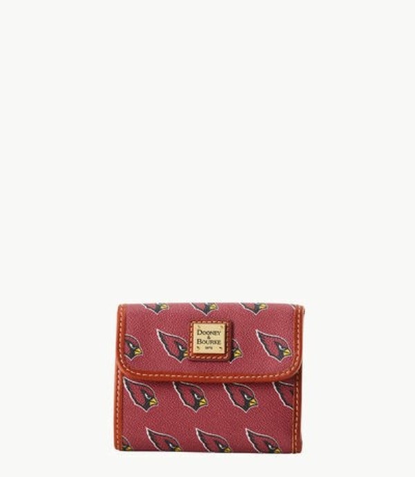 Red Dooney And Bourke NFL Cardinals Flap Credit Women\'s Wallets | 74ERZOSKU