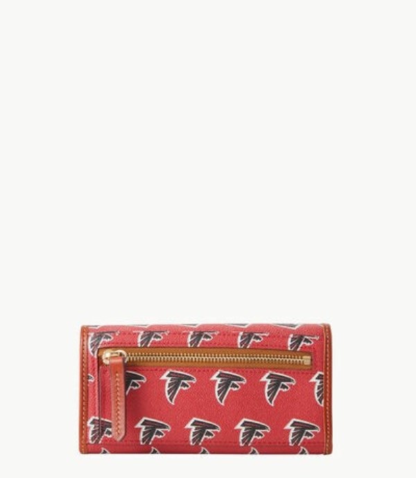 Red Dooney And Bourke NFL Falcons Continental Women's Clutch Bag | 80QHKEFMG