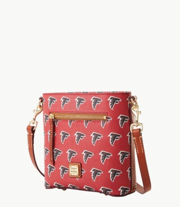 Red Dooney And Bourke NFL Falcons Small Zip Women's Crossbody Bags | 36MEXOFRU