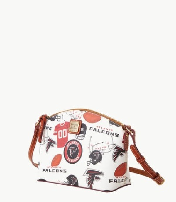 Red Dooney And Bourke NFL Falcons Suki Women's Crossbody Bags | 32JDHBVUR