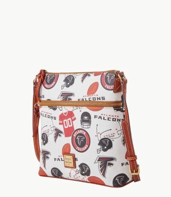 Red Dooney And Bourke NFL Falcons Women's Crossbody Bags | 15RJUMNWP