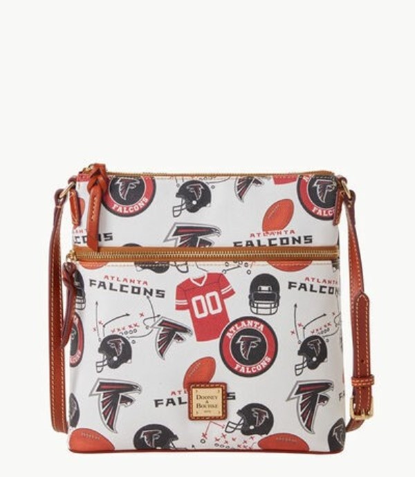 Red Dooney And Bourke NFL Falcons Women\'s Crossbody Bags | 15RJUMNWP