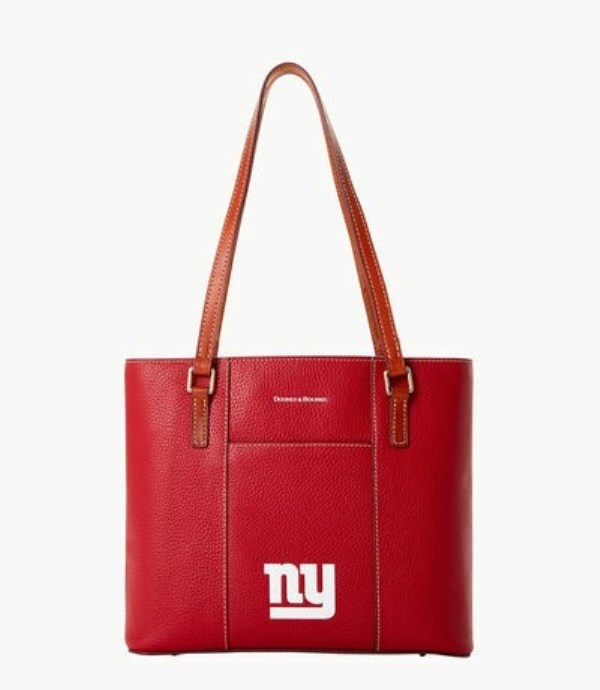 Red Dooney And Bourke NFL Ny Giants Small Lexington Women\'s Tote Bags | 94MUDGTZO