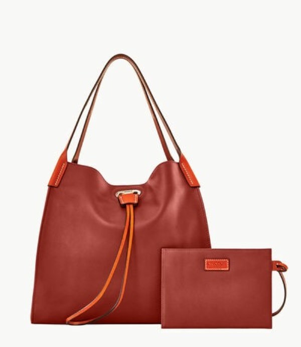 Red Dooney And Bourke Oncour Roux Polo Full Up Women's Shoulder Bags | 92DKZXRPU