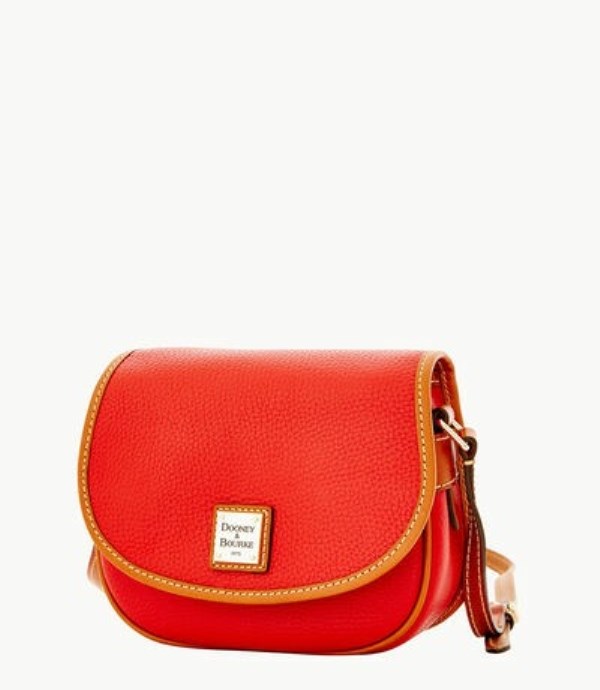 Red Dooney And Bourke Pebble Grain Hallie Women's Crossbody Bags | 01BSWDJTK