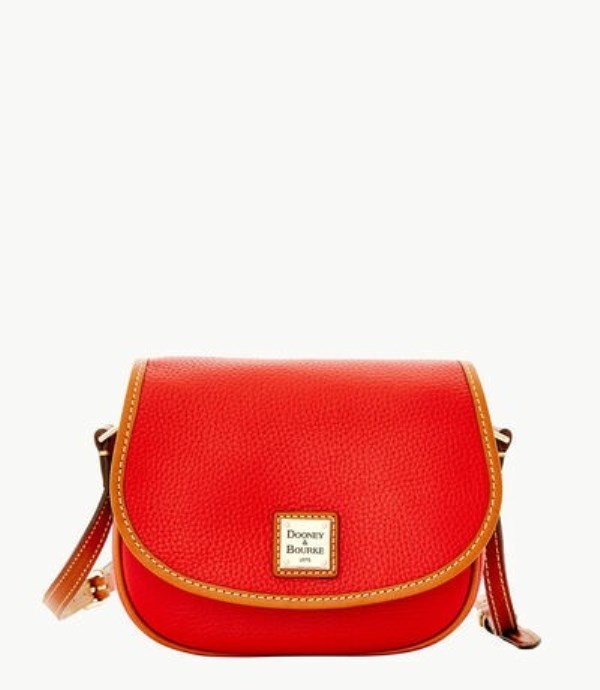 Red Dooney And Bourke Pebble Grain Hallie Women\'s Crossbody Bags | 01BSWDJTK