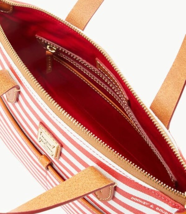 Red Dooney And Bourke Sullivan Coated Cotton Small Daniella Women's Crossbody Bags | 21TXLKCBP