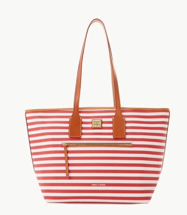 Red Dooney And Bourke Sullivan Coated Cotton Women\'s Tote Bags | 39ANVIYJW