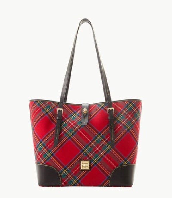 Red Dooney And Bourke Tartan Dover Women\'s Tote Bags | 42XTRKGJM