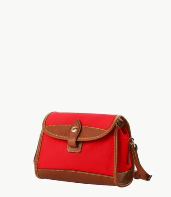 Red Dooney And Bourke Wayfarer Flap Women's Crossbody Bags | 26TNLOEZF