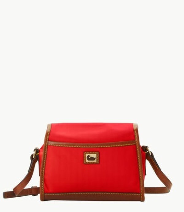 Red Dooney And Bourke Wayfarer Flap Women's Crossbody Bags | 26TNLOEZF