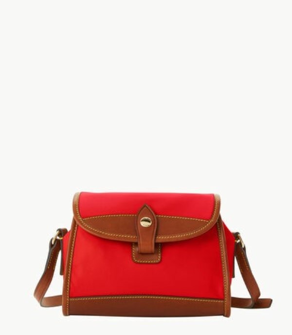 Red Dooney And Bourke Wayfarer Flap Women\'s Crossbody Bags | 26TNLOEZF