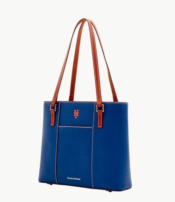 Royal Dooney And Bourke MLB Mets Small Lexington Women's Tote Bags | 49FNXDYHE