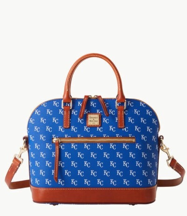 Royal Dooney And Bourke MLB Royals Domed Zip Women\'s Satchel Bags | 50PYMAVGN