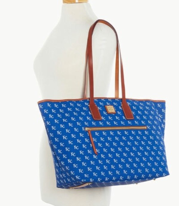 Royal Dooney And Bourke MLB Royals Large Women's Tote Bags | 45RIJCQLD