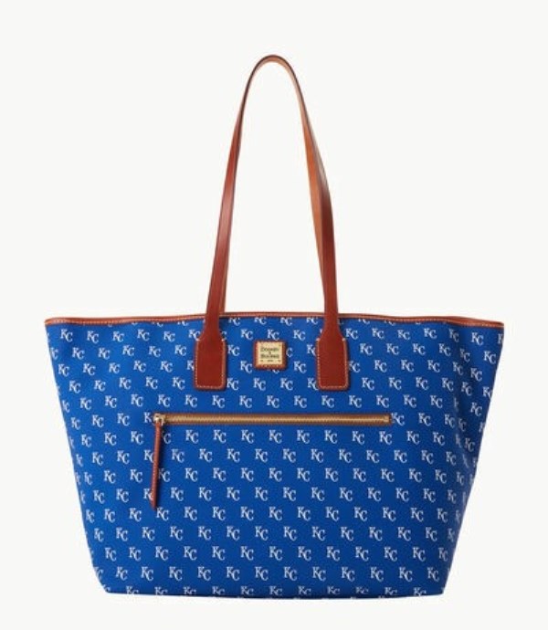 Royal Dooney And Bourke MLB Royals Large Women\'s Tote Bags | 45RIJCQLD